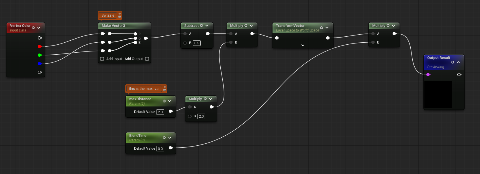 Baking Linear Deformation into Vertex Colors from Houdini to Unreal WPO thumbnail
